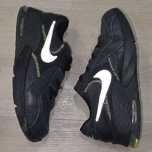 Big Kids Nike Air Max Excee Black/Green Size Boys 1.5Y Sneakers Tennis Shoes